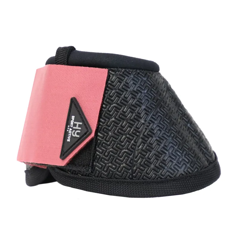 Hy Sport Active Over Reach Boots - Coral Rose